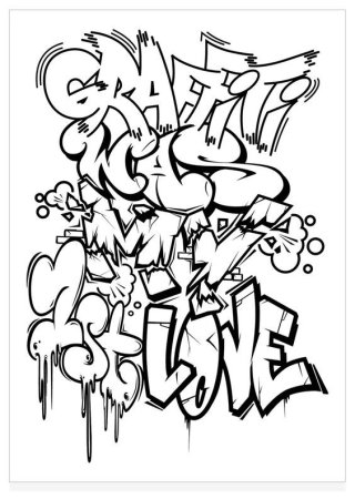 Граффити эскизы надписи
