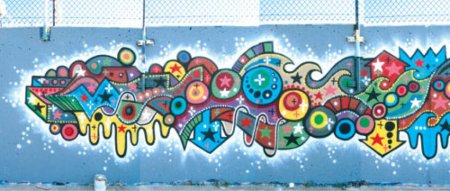 Новогодние граффити