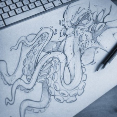 Граффити дракон