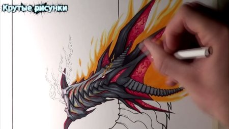 Трафареты китайских драконов