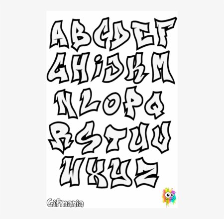 Буквы граффити алфавит