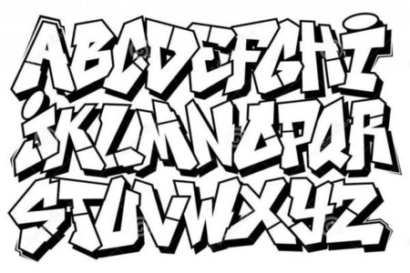 Граффити шрифты