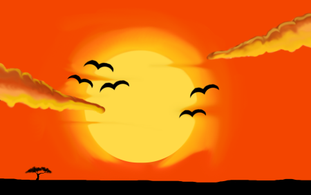 Роспись стен веранды в детском саду