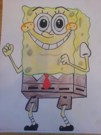 Граффити Спанч Боб и Патрик