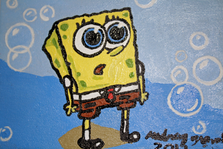 Спанч Боб квадратные штаны рисунок