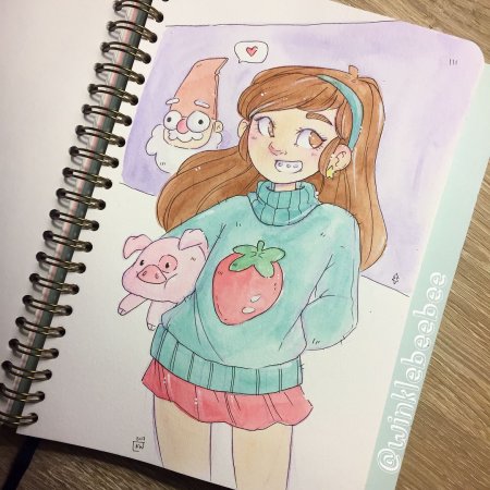 Sketchbook Гравити Фолз