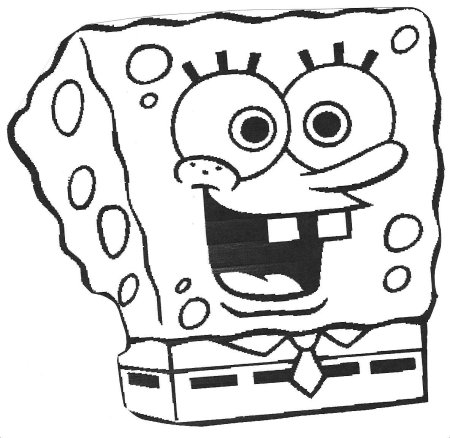 Новая рисовка Спанч Боб
