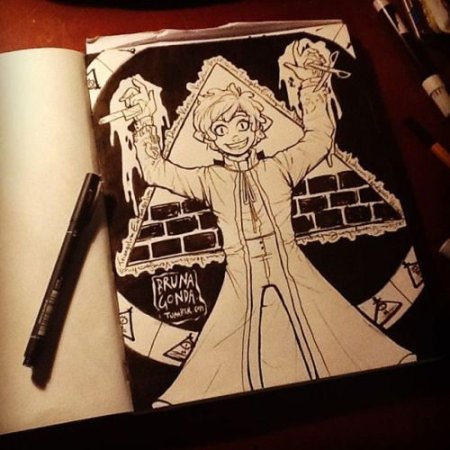 Скетчбук. Гравити Фолз