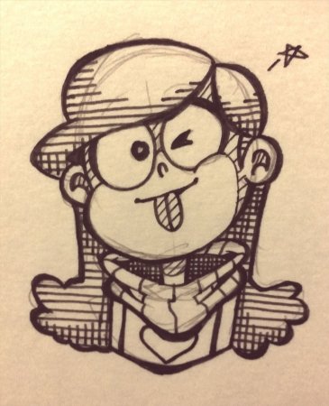 Рисунки для срисовки Гравити Фолз