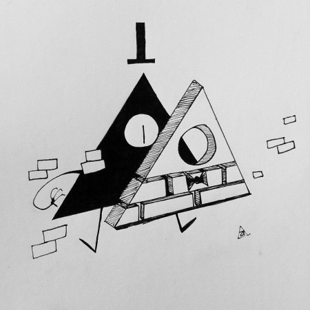 Скетчи Гравити Фолз Билл