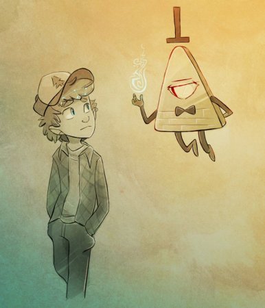 Gravity Falls Диппер и Билл