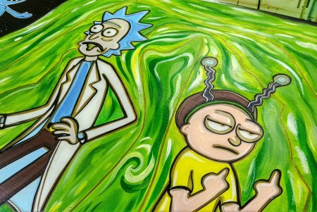 Рик и Морти рисунок