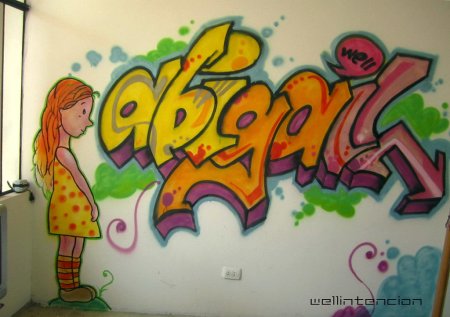 Федя граффити