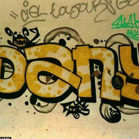 Граффити карандашом