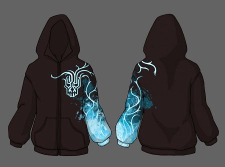 Персонаж в толстовке