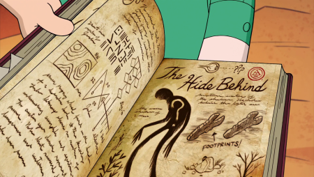 Дневник Гравити Фолз прячущийся