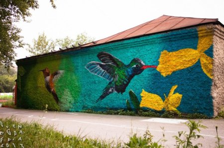Роспись стен и заборов