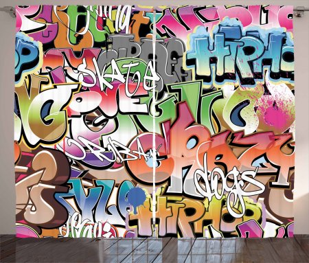 Граффити в стиле хип хоп