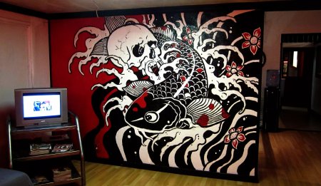 Граффити в квартире