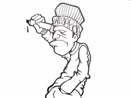 Граффити рисунки людей