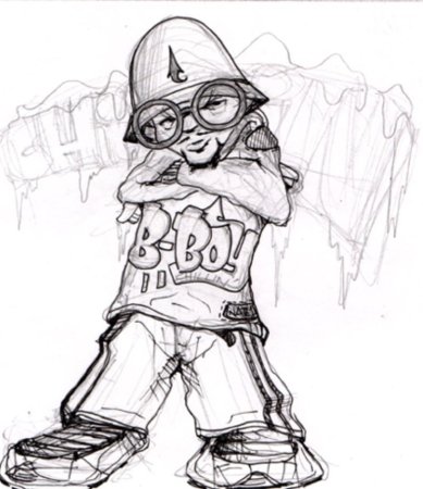 Граффити персонажи