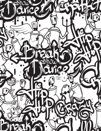 Хип хоп граффити