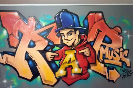 Граффити Hip Hop