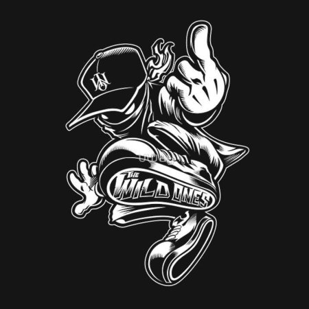 Эскизы в стиле хип хоп