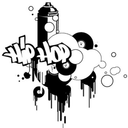 Граффити чб