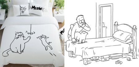 Постельное белье с приколами