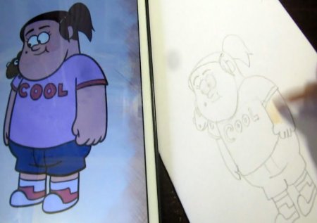 Персонажи из Гравити Фолз легко