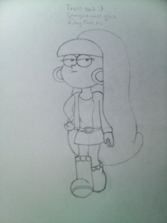 Рисунки карандашом лёгкие Гравити Фолз