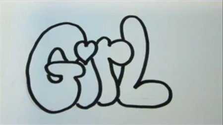 Очень лёгкие граффити для новичков