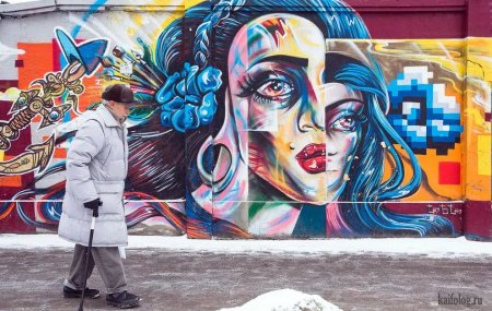 Граффити стрит-арт в Санкт-Петербурге