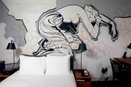 Роспись стен граффити в квартире