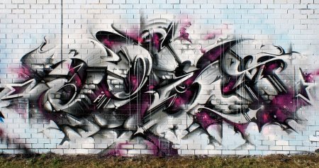 Граффити серое