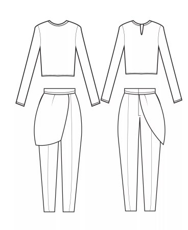 Эскизы одежды