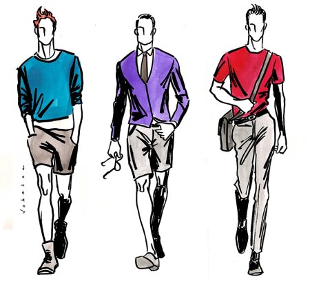 Стилизованная фигура человека