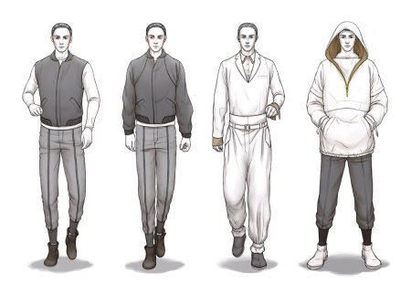 Одежда для рисования мужская