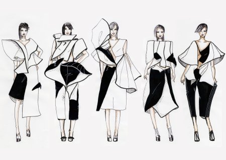 Пако Рабан эскизы одежды