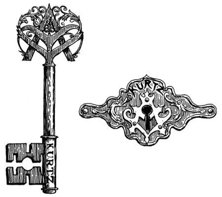 Замочная скважина тату эскиз