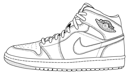 Nike Air Jordan 1 draw