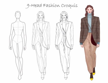 Фэшн фигуры для рисования