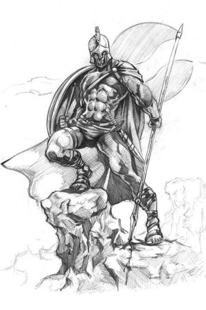 Римский Центурион эскиз