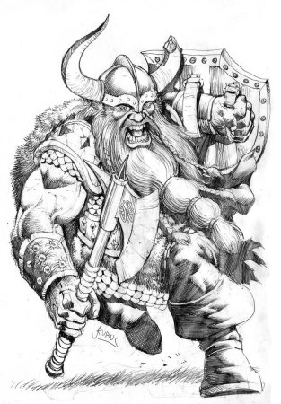 Спартанец эскиз