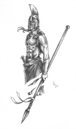 Самурай Ронин тату