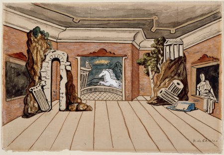 Джорджио де Кирико театральные декорации