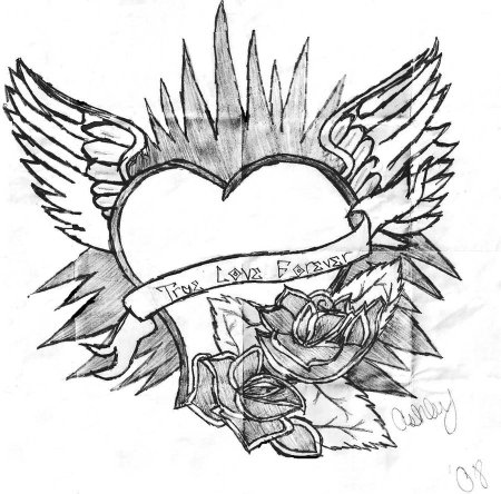 Эскизы татуировок для мужчин сердце