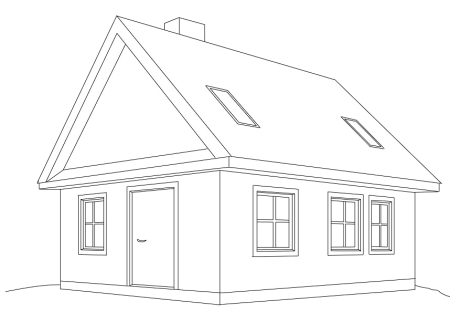 Дом мечты эскиз