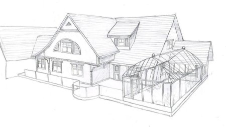 Эскизы домов